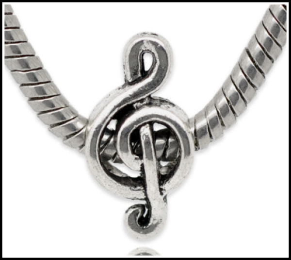European Bead "Notenschlüssel"