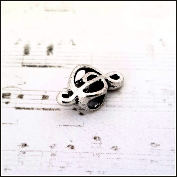 European Bead "Notenschlüssel"