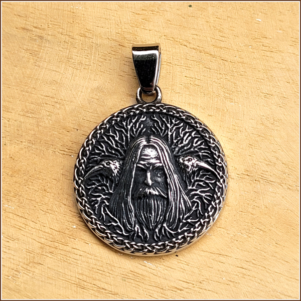 Kettenanhänger "Göttervater Odin" aus Edelstahl