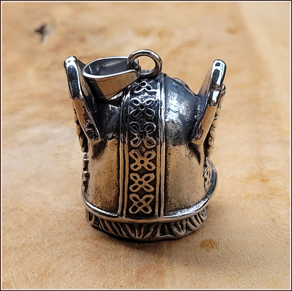 Kettenanhänger „Göttervater Odin“ aus Edelstahl