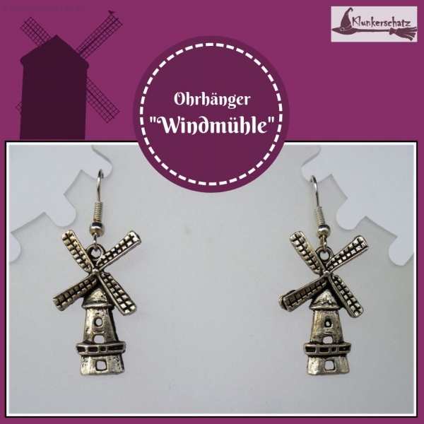 Ohrhänger "Windmühle"
