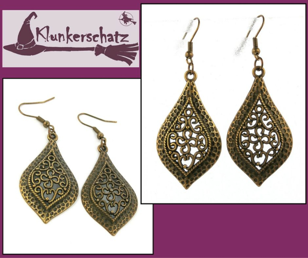 Ohrhänger "Oriental", Vintage Style
