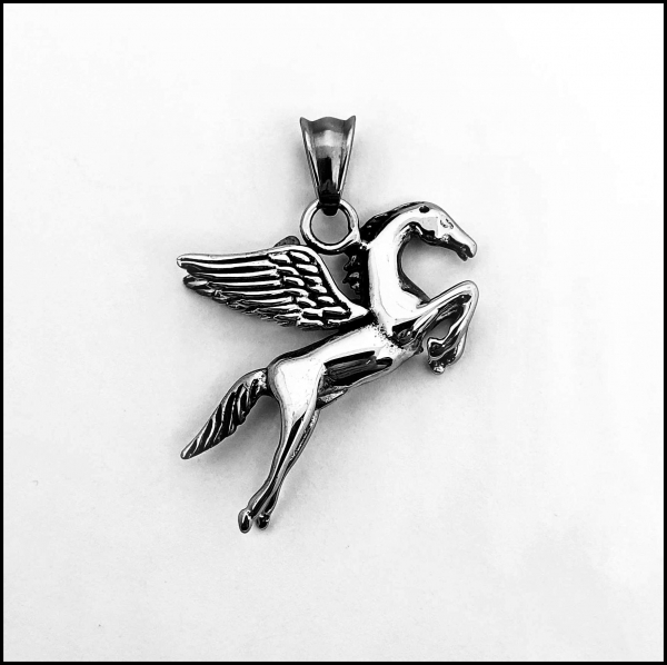 "Pegasus" - Kettenanhänger aus Edelstahl