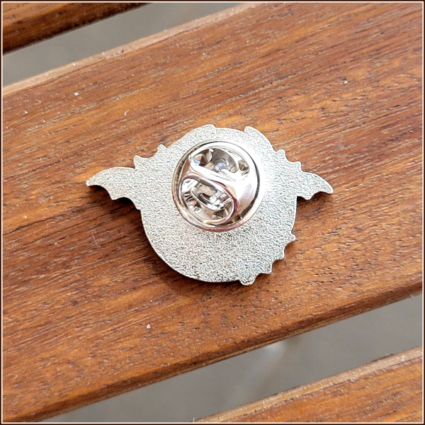Pin "Pentagramm & Fledermäuse"