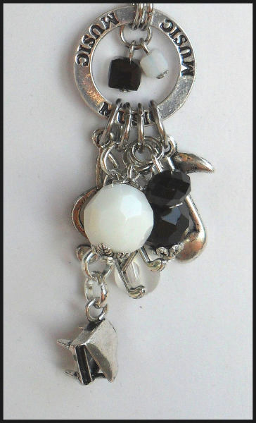 Charmanhänger "Music - Play the Piano!"