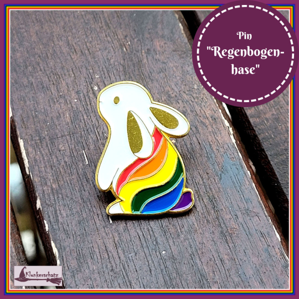 Pin "Regenbogenhase"