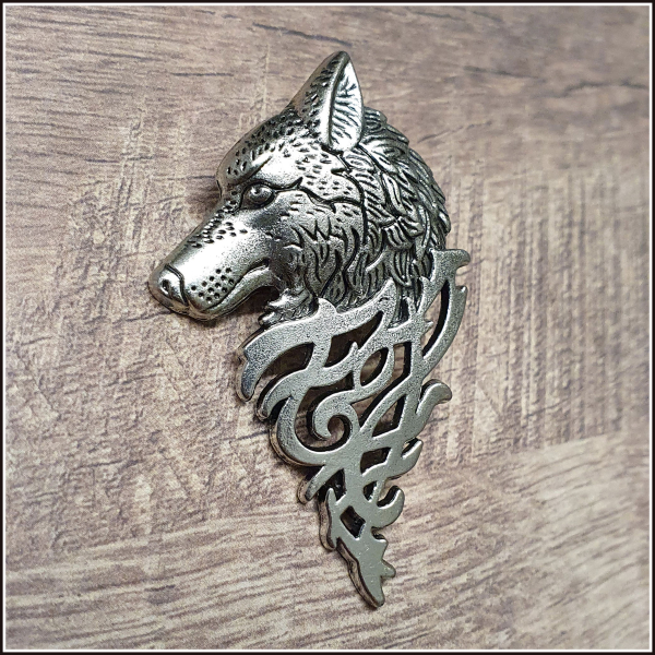 Pin "Keltischer Wolf"