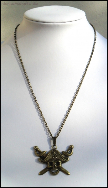 Kette "Skull Captain Jack"