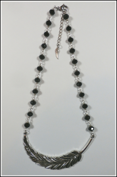 Collier "Rabenfeder"