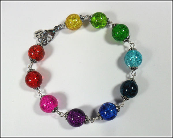 Armband "Somewhere over the rainbow"