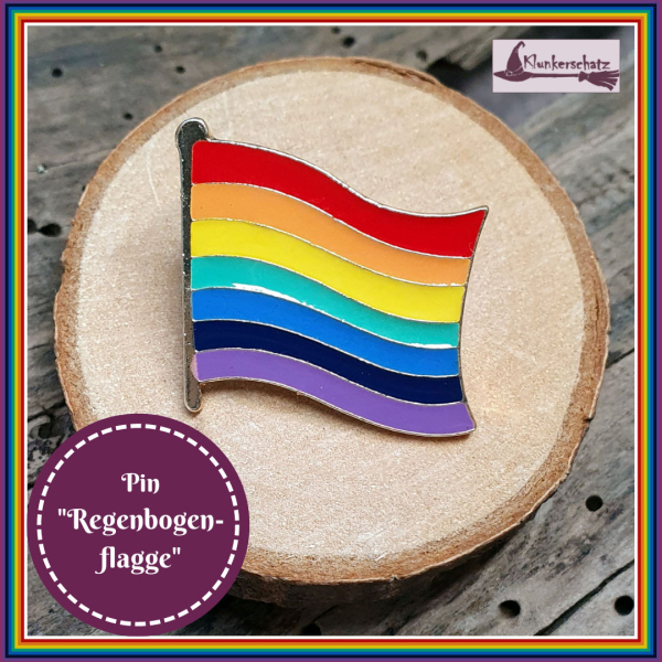 Pin "Regenbogenflagge"