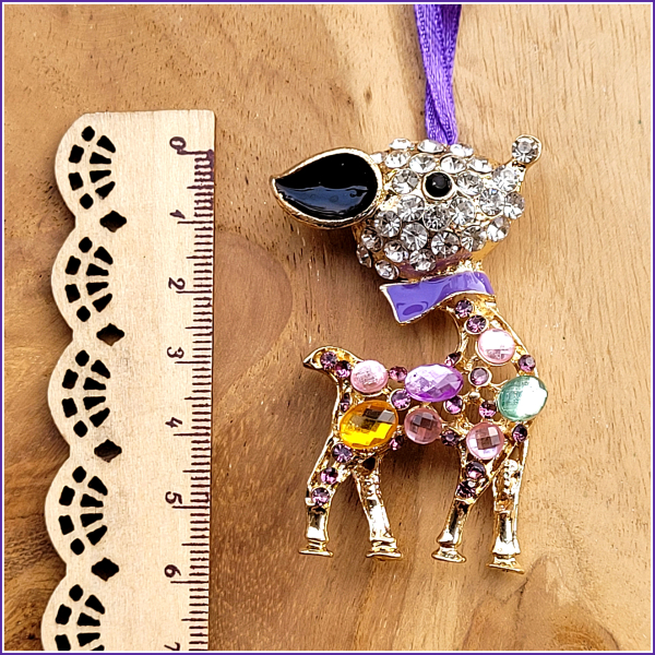 Geschenkanhänger / Dekoanhänger / Baumschmuck "Reh" - ein Einzelstück