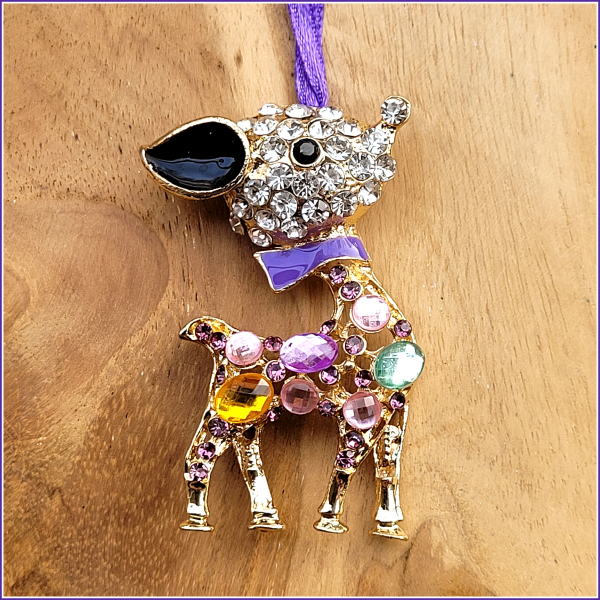 Geschenkanhänger / Dekoanhänger / Baumschmuck "Reh" - ein Einzelstück