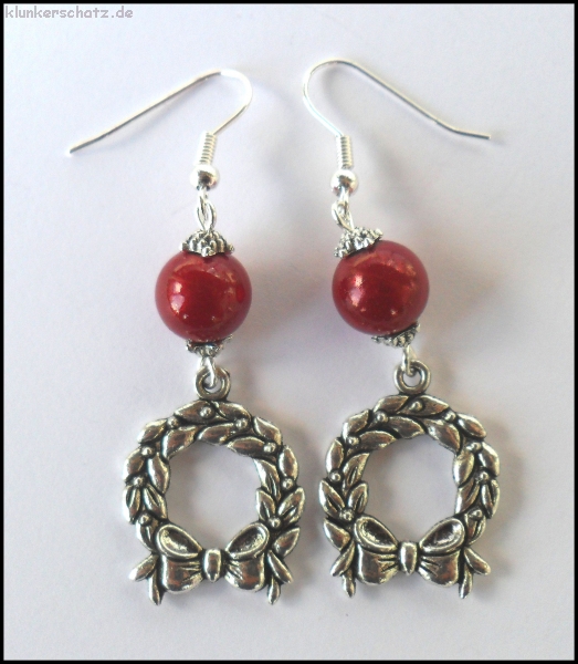 Ohrschmuck "Weihnachtskranz Miracle"