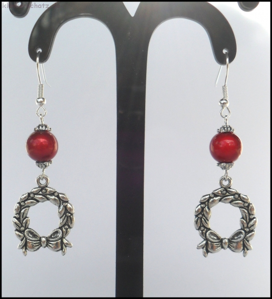 Ohrschmuck "Weihnachtskranz Miracle"