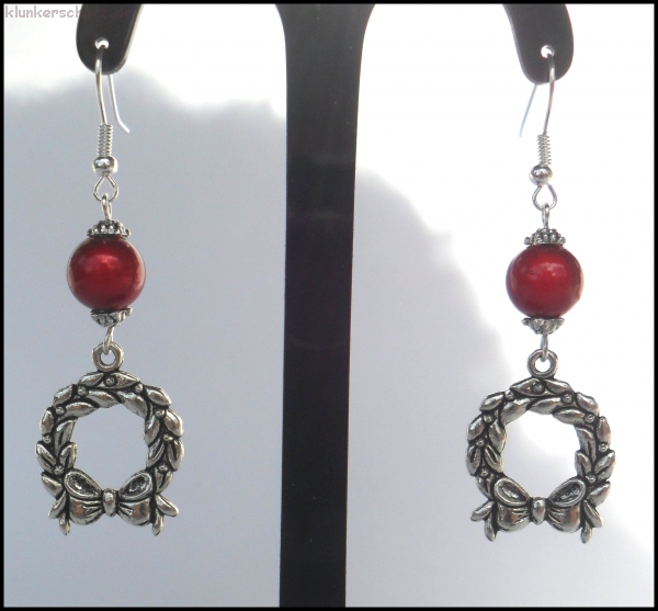 Ohrschmuck "Weihnachtskranz Miracle"