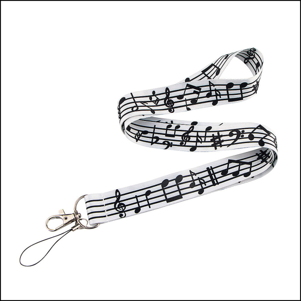 Schlüsselband "Noten"