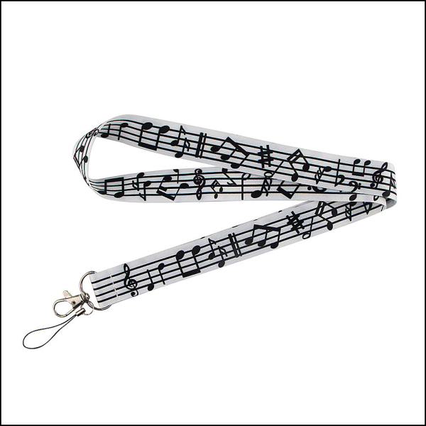 Schlüsselband "Noten"