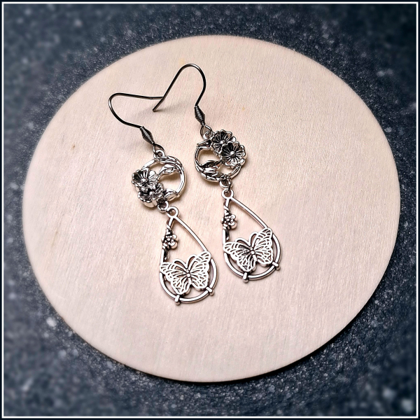 Ohrschmuck "Schmetterlingsblüten"