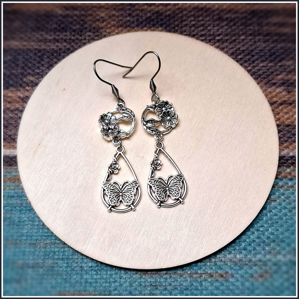 Ohrschmuck "Schmetterlingsblüten"