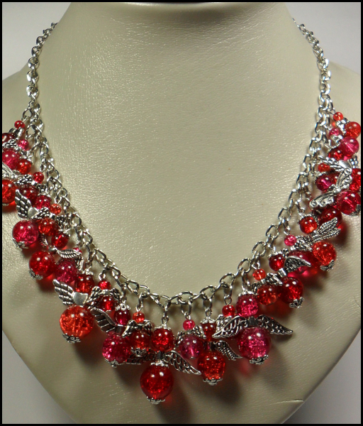 Collier "Schutzengel" - hangefertigtes Unikat!