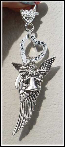 Charmanhänger "Schutzengel der Liebe"