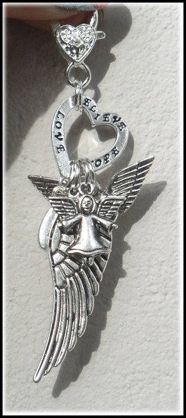 Charmanhänger "Schutzengel der Liebe"
