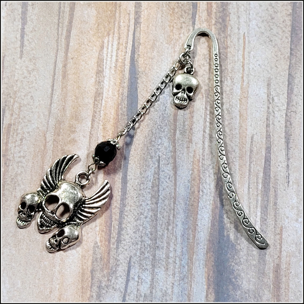 Lesezeichen "Skulls"