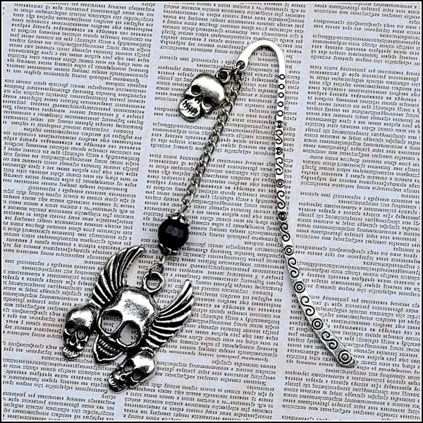 Lesezeichen "Skulls"