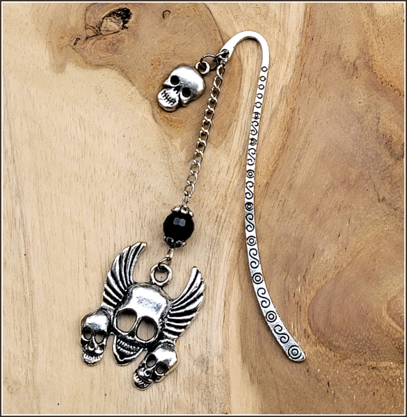 Lesezeichen "Skulls"