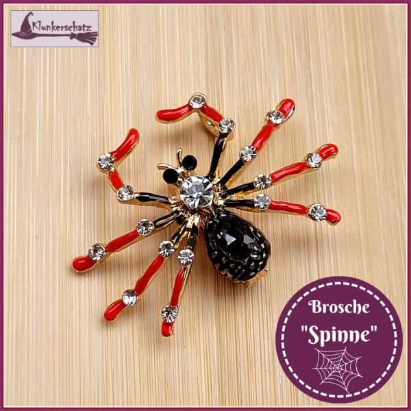 Brosche "Spinne"
