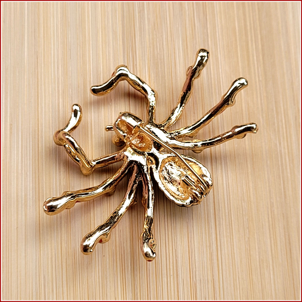 Brosche "Spinne"