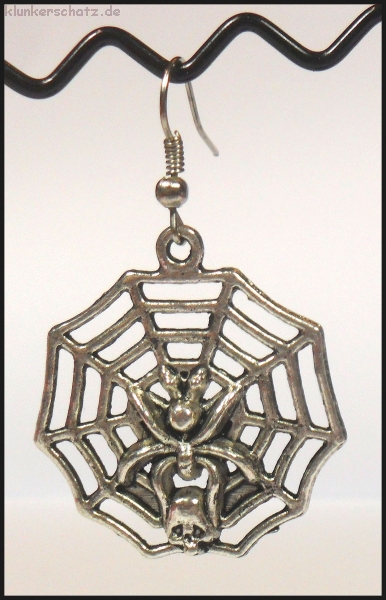 Ohrhänger "Spinnennetz"
