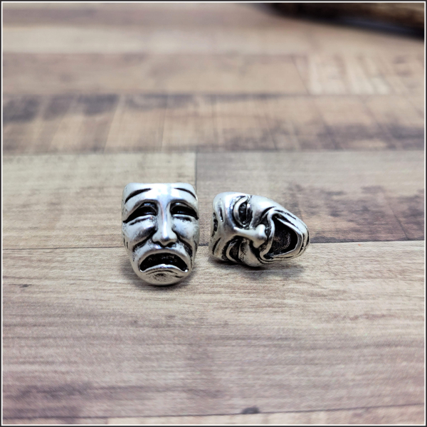 Ohrstecker "Theatermasken"