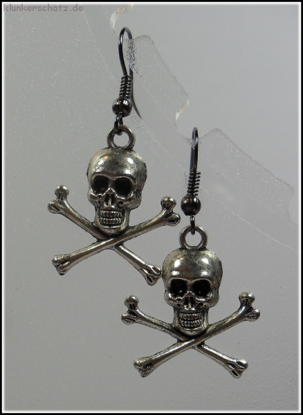 Ohrhänger "Totenkopf"