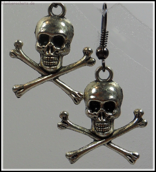 Ohrhänger "Totenkopf"