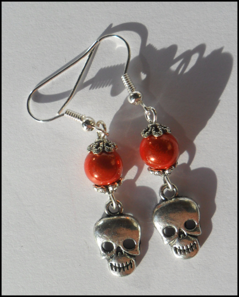 Ohrhänger "Halloween Miracle Skull"