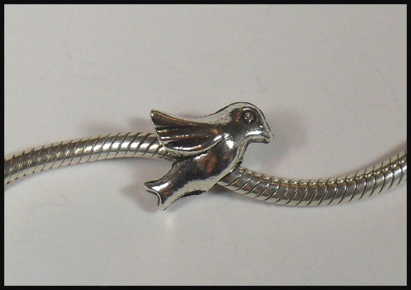 European Bead "Vogel Paloma"