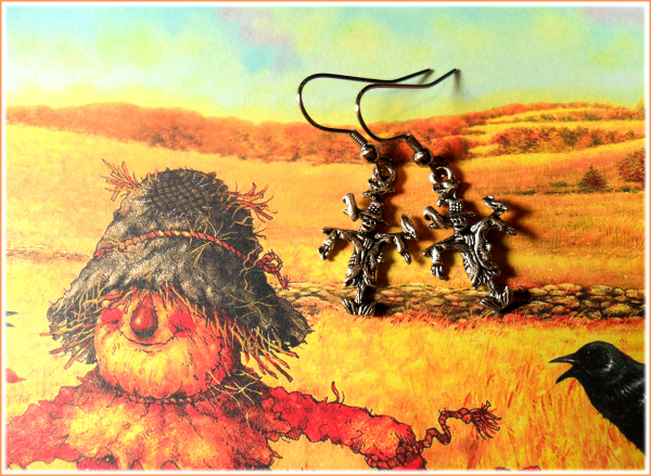 Ohrhänger "Vogelscheuche"