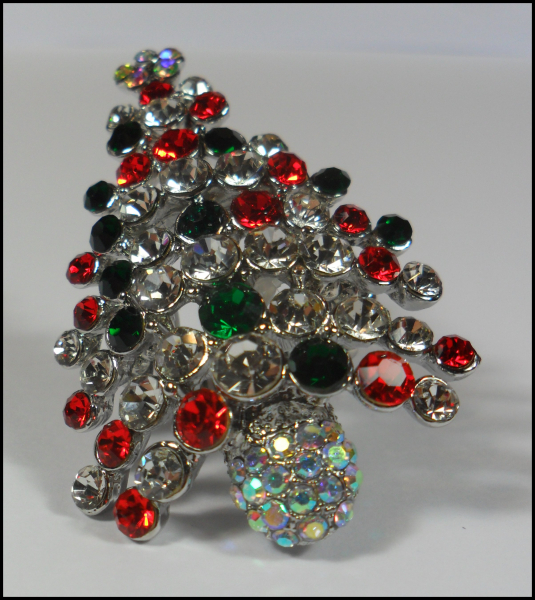 Ring mit Dehnschiene - Weihnachtsbaum