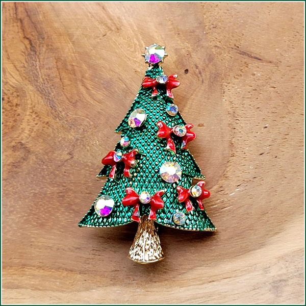 Brosche "O Tannenbaum"