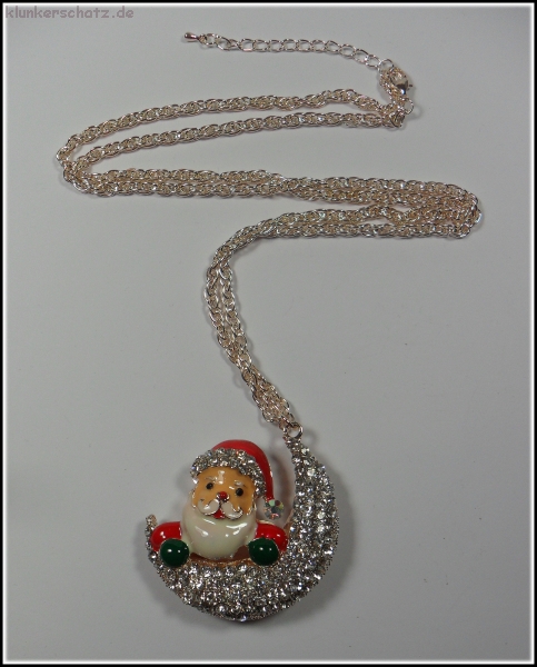 Kette "Der (Weihnachts-)Mann im Mond"
