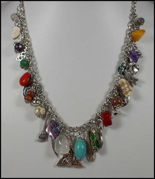Collier "Colourful Witchcraft" - Unikat