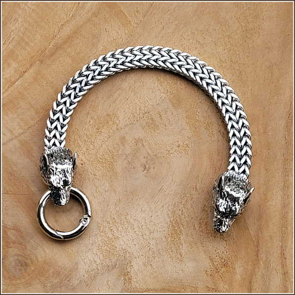 Armband „Wölfe“ - 23 cm