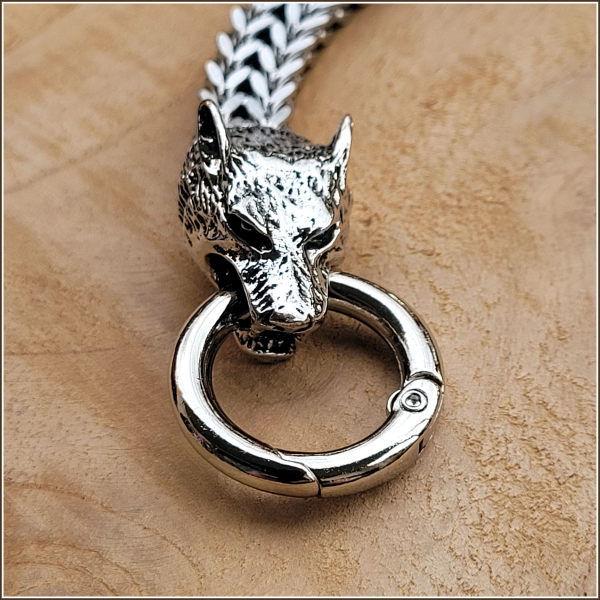 Armband „Wölfe“ - 23 cm