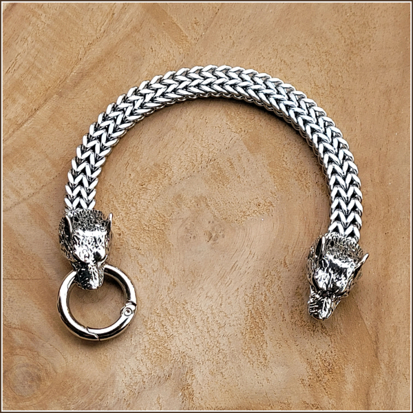 Armband „Wölfe“ - 23 cm